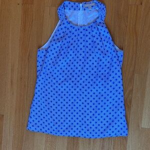 Banana Republic Blue Diamond Shell